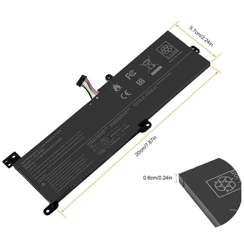باتری لپ تاپ لنوو Lenovo L16L2PB2 2Cell — تصویر ۹