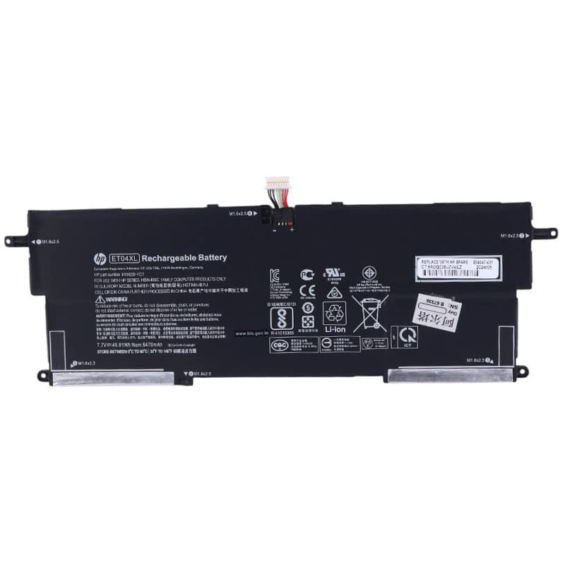 باتری لپ تاپ اچ پی HP EliteBook ET04XL 4Cell