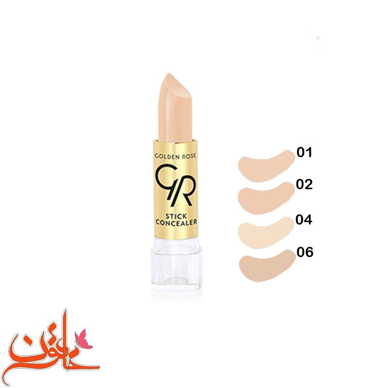 کانسیلر جامد گلدن رز شماره 01 و 02 و 04 و 06