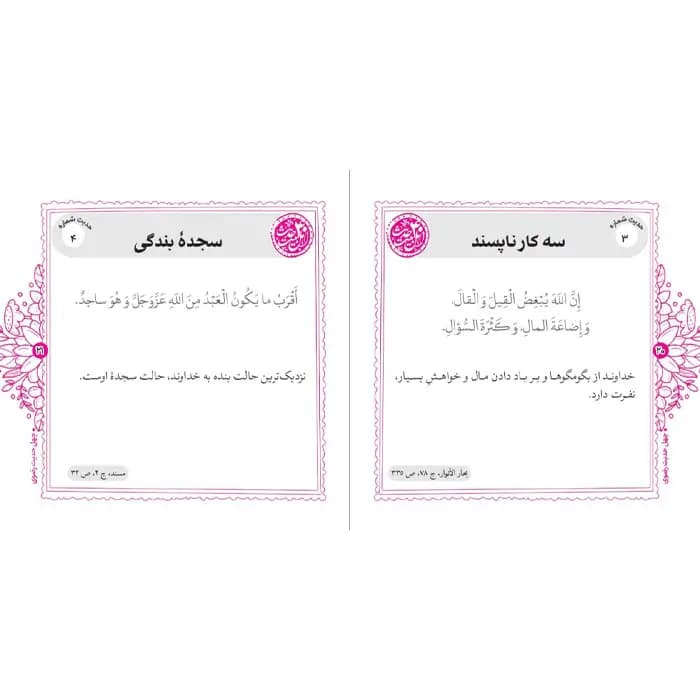 کتاب چهل حدیث رضوی — تصویر ۴