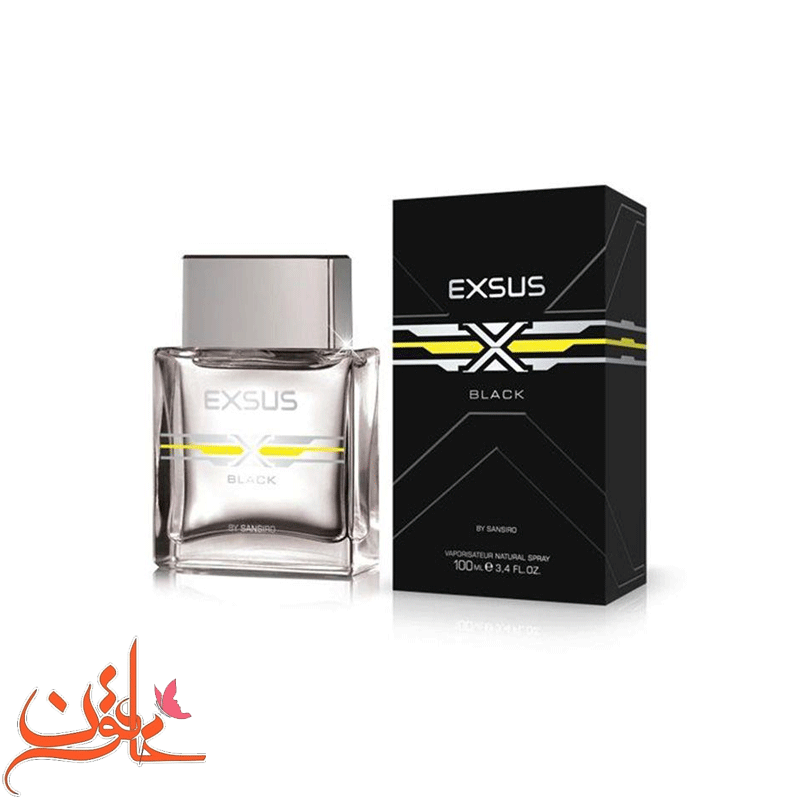 ادکلن اکسوز مشکی مردانه سن سیرو exsus black حجم 100 میلی لیتر — تصویر ۳