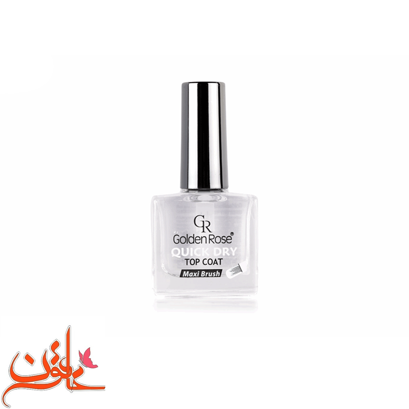 تاپ کت گلدن رز مدل خشک کننده سریع لاک (Quick Dry)