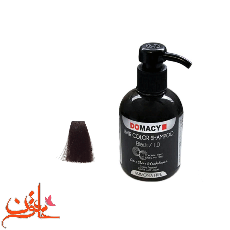 شامپو رنگساژ دوماسی شماره 1.0 (رنگ مشکی) حجم 300 میل
