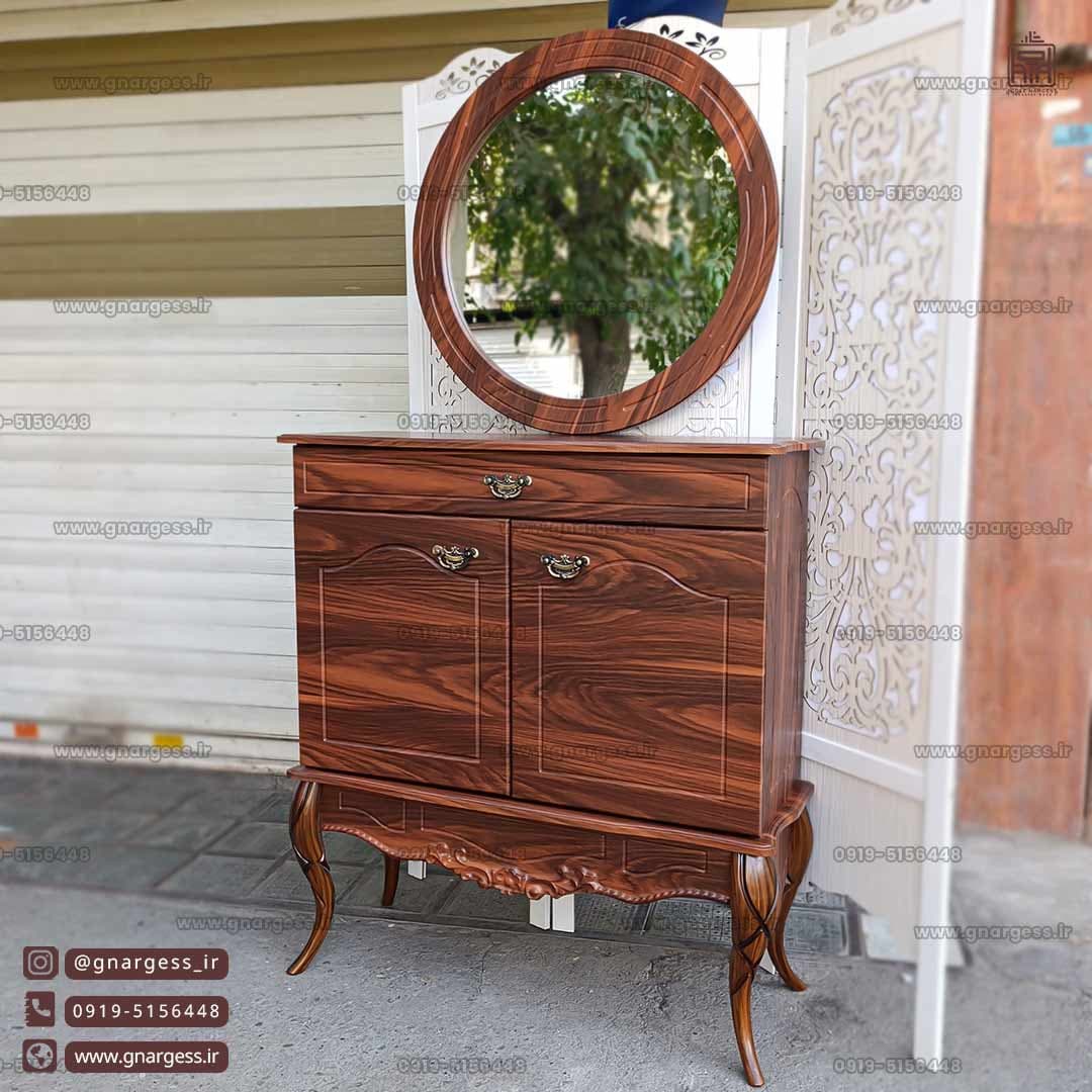 کنسول جاکفشی آینه دار طرح پیچک جدید — تصویر ۶