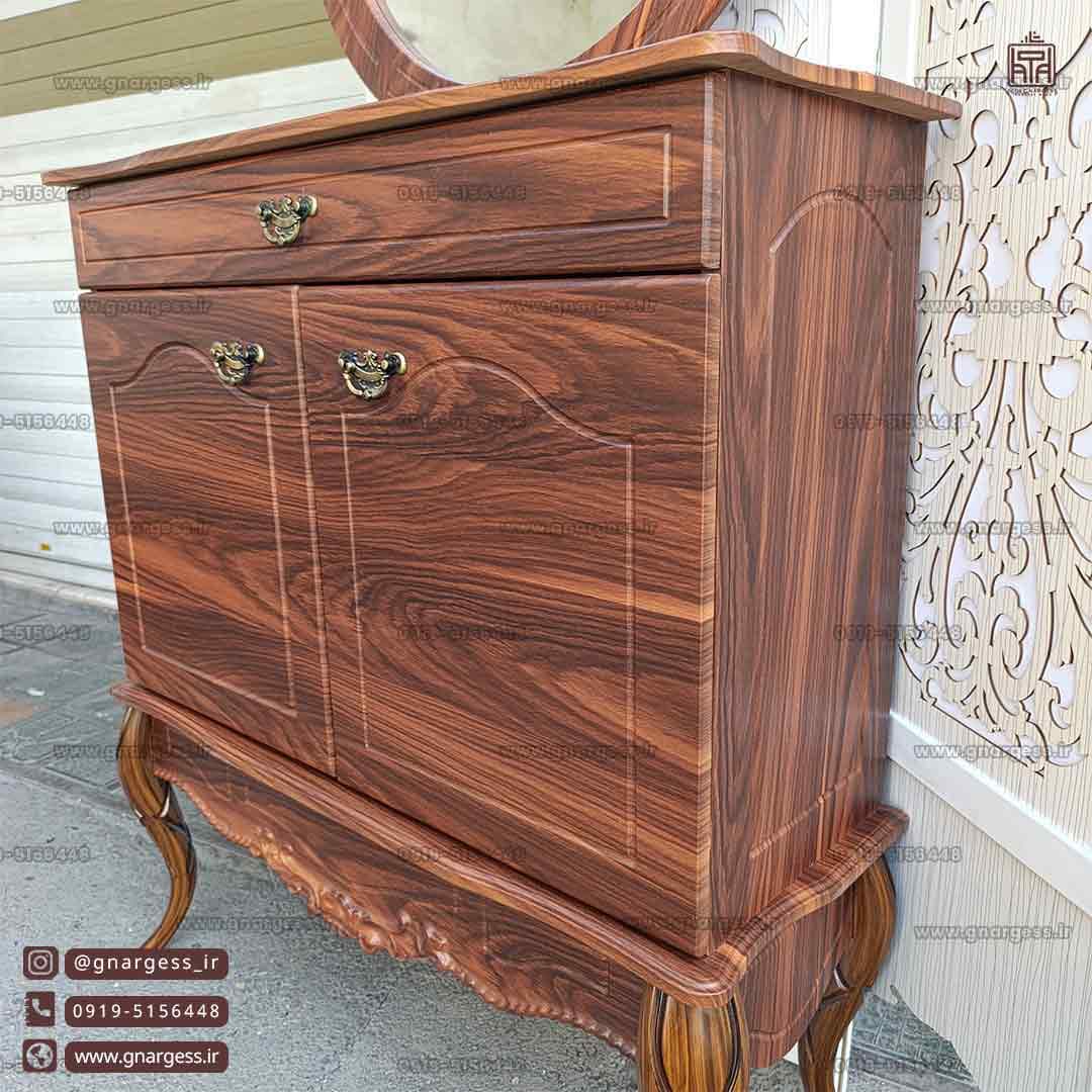 کنسول جاکفشی آینه دار طرح پیچک جدید — تصویر ۷