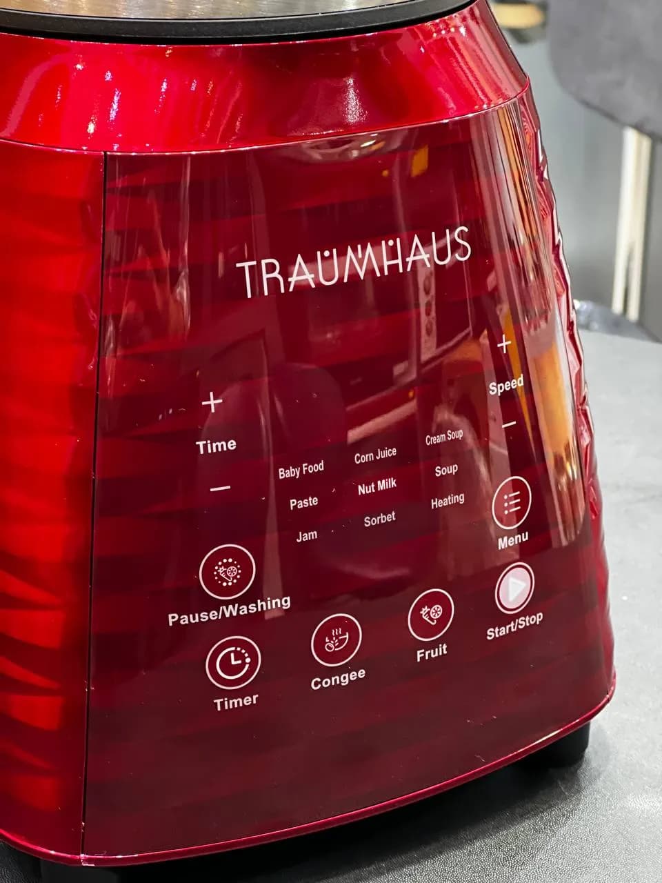 مخلوط کن ترام هاوس مدل TB-080 | قرمز — تصویر ۴
