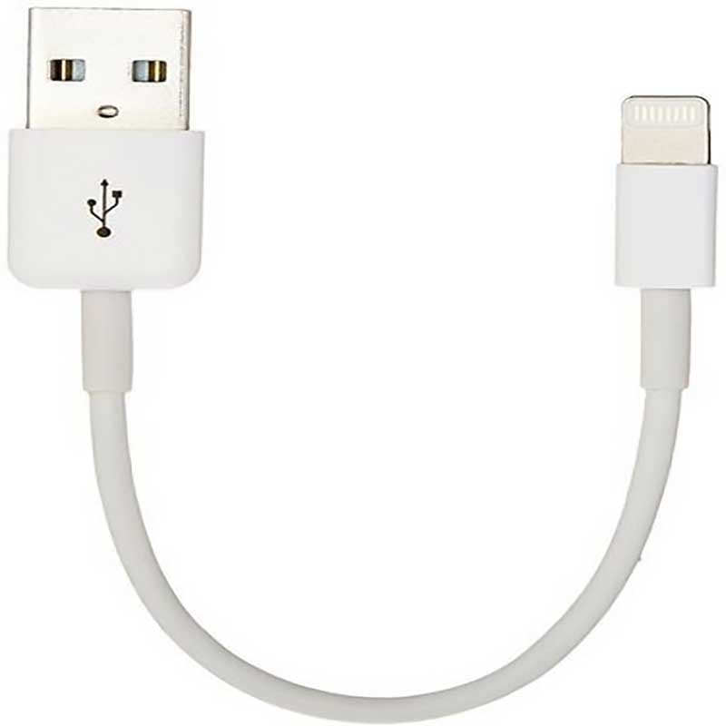 کابل کوتاه شارژ آیفون مخصوص پاوربانک کد 2812 — تصویر ۲