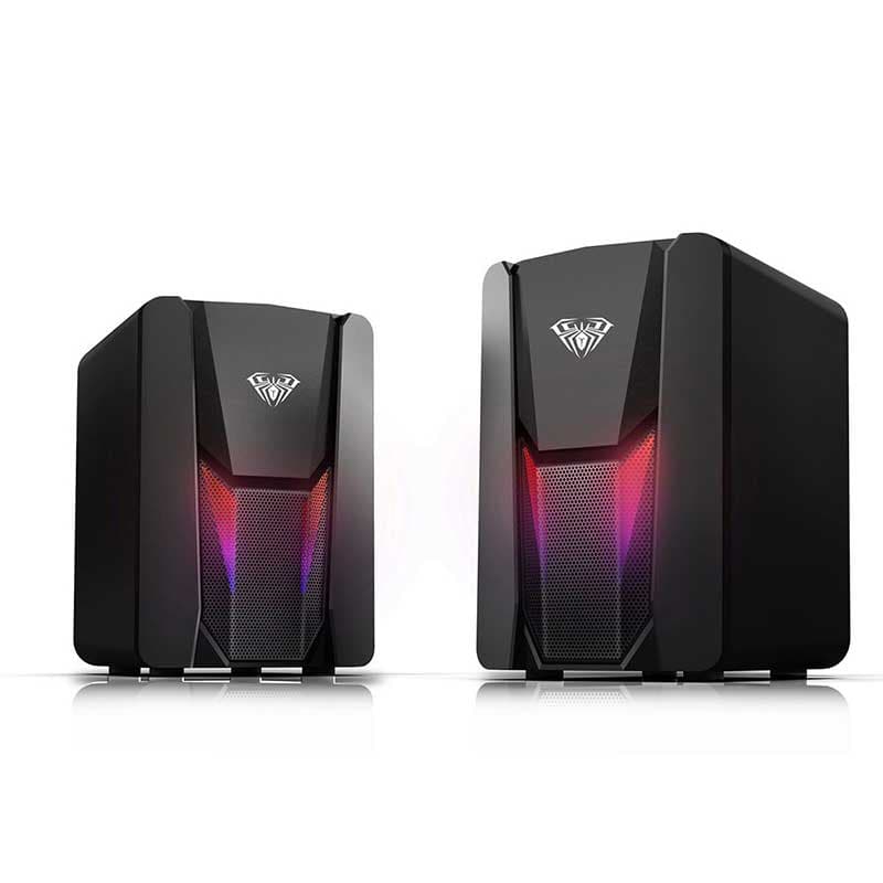 اسپیکر گیمینگ آئولا AULA N-108 RGB ا AULA N-108 RGB Gaming Speaker Desktop USB Powered کد 6985 — تصویر ۳