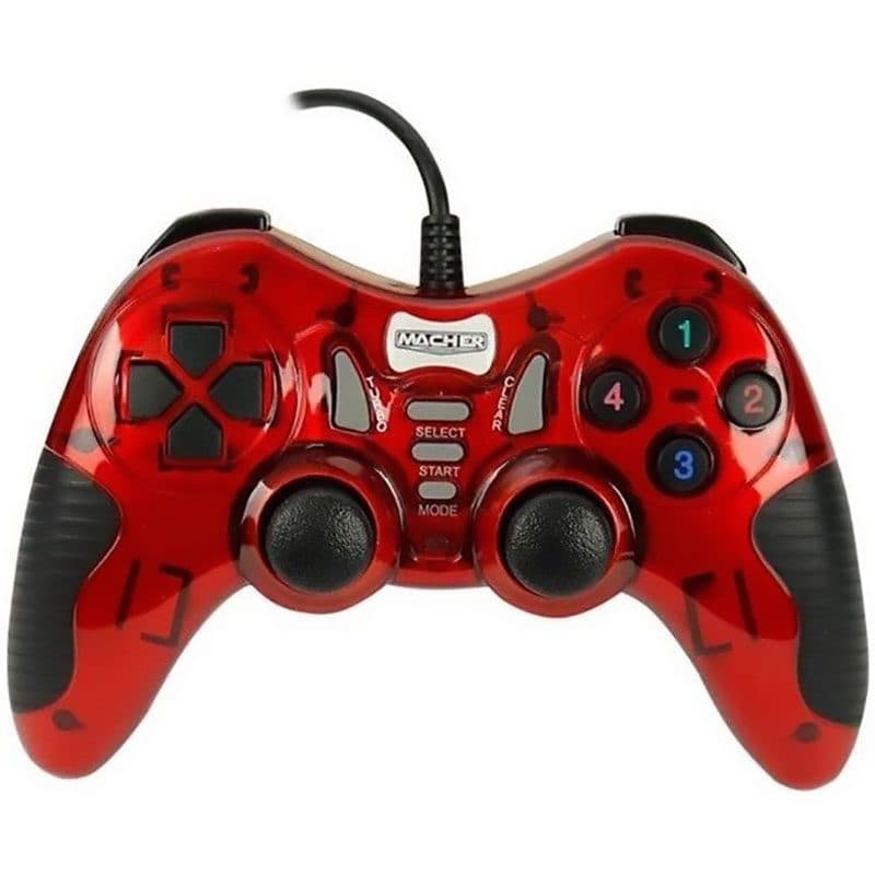 دسته بازی مچر مدل MR-60 ا Macher MR-60 Double GamePad کد 6736 — تصویر ۴