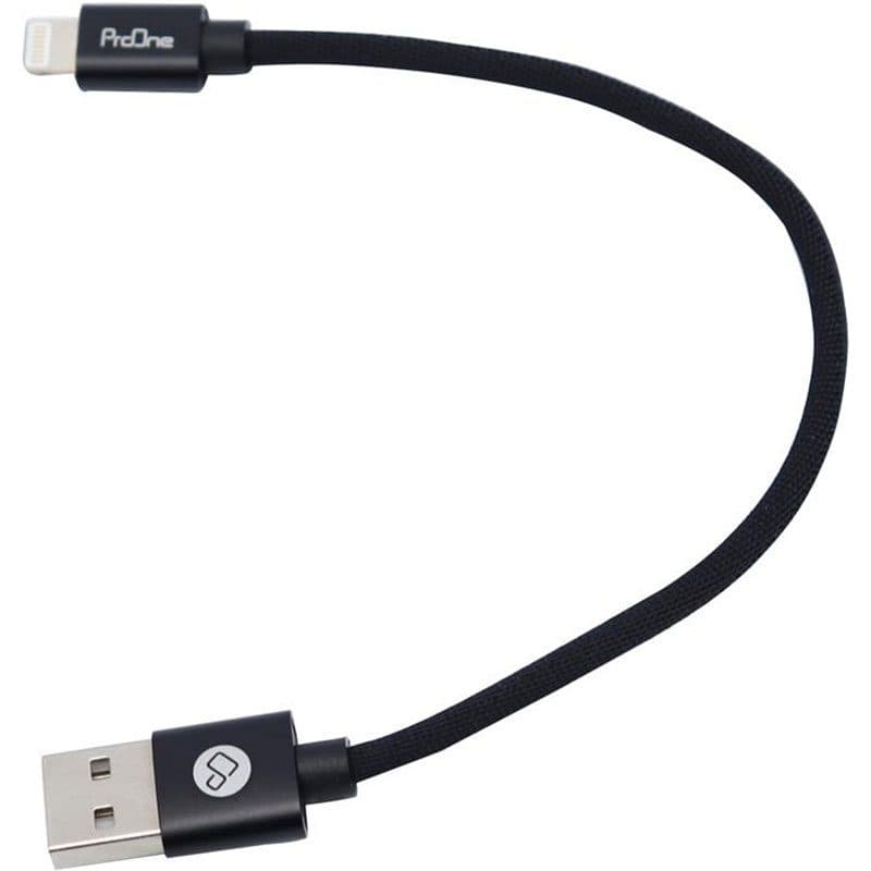 کابل کوتاه آیفونی ProOne S01 Series PCC120 20cm ا ProOne S01 Series PCC120 20cm USB To Lightning cable کد 7005 — تصویر ۳