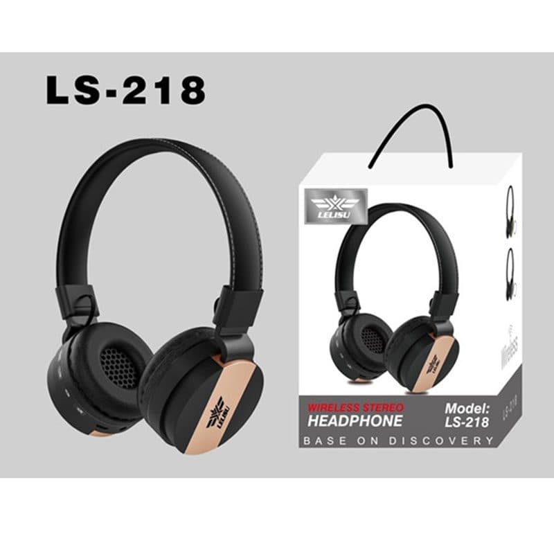 هدست بی سیم LELISU مدل LS-218 ا LELISU LS-218 BLUETOOTH+WIRED HEADSET کد 6264