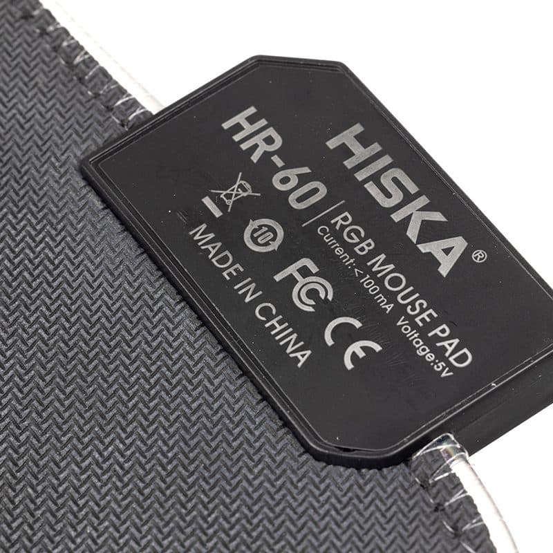 پد ماوس گیمینگ HISKA مدل HR-60 ا HISKA gaming mouse pad model HR-60 کد 7099 — تصویر ۱۰