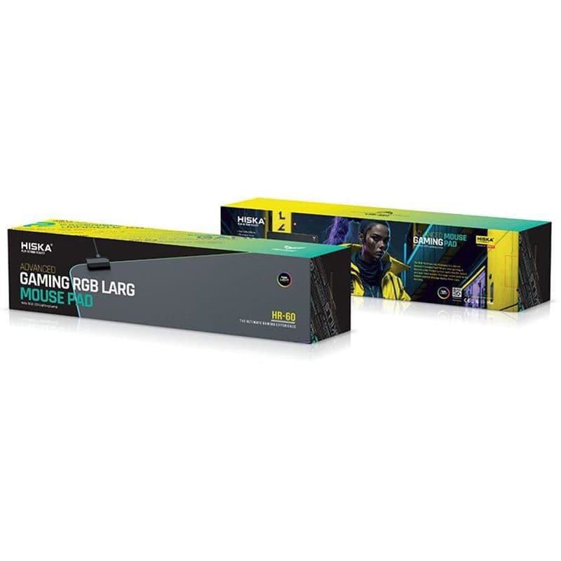 پد ماوس گیمینگ HISKA مدل HR-60 ا HISKA gaming mouse pad model HR-60 کد 7099 — تصویر ۸