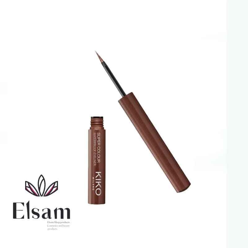 خط چشم رنگی کیکو میلانو KIKO Milano Super Colour waterproof Eyeliner