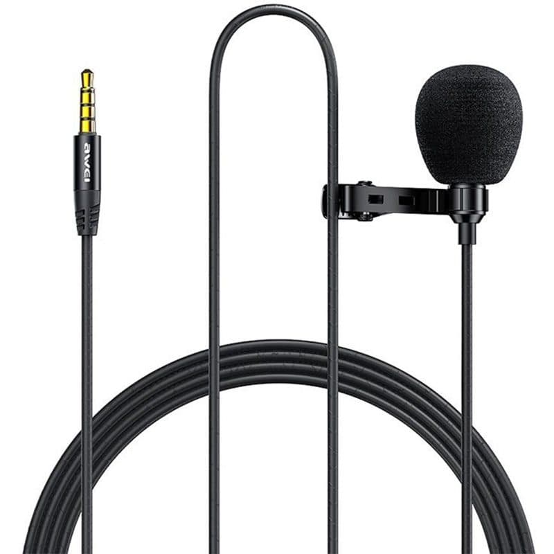 میکروفن یقه ای Awei MK1 ا Awei MK1 Microphone کد 7144 — تصویر ۲