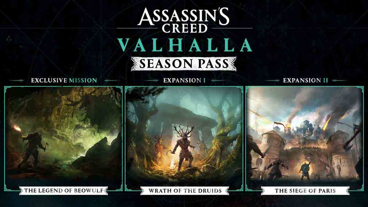 سی دی کی یوپلی Assassin’s Creed Valhalla Season Pass EU