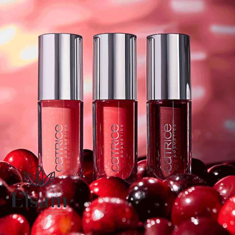 لیپ گلاس حجم دهنده کاتریس Catrice Eternal Red Cherry Bomb Oil Lip Gloss — تصویر ۱۱