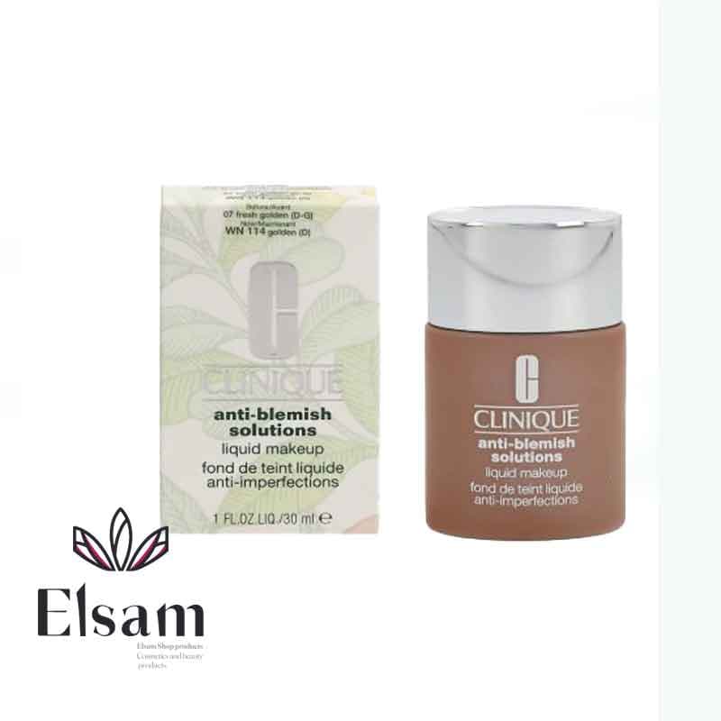 کرم پودر ضد جوش و ضد لک کلینیک Clinique Anti-Blemish Solutions Liquid Makeup — تصویر ۱۱
