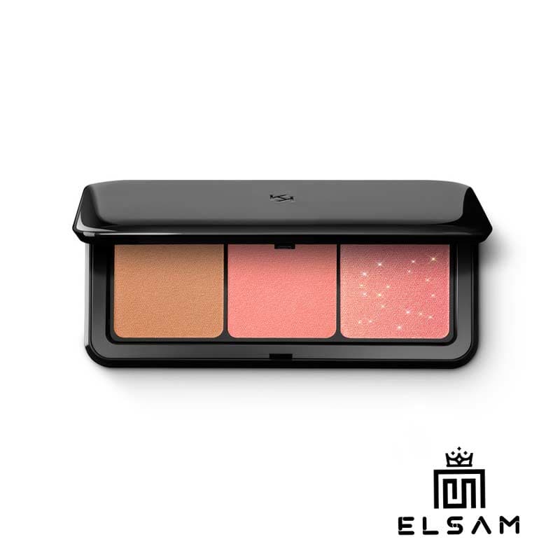 رژگونه کیکو KIKO Multi Finish Trio Blush & Bronzer Palette