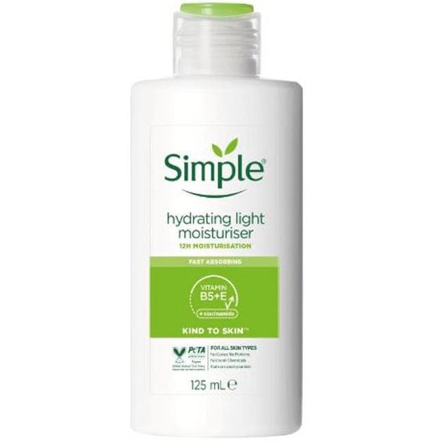 کرم آبرسان و مرطوب کننده سیمپل مدل Light مناسب پوست چرب 125 میل