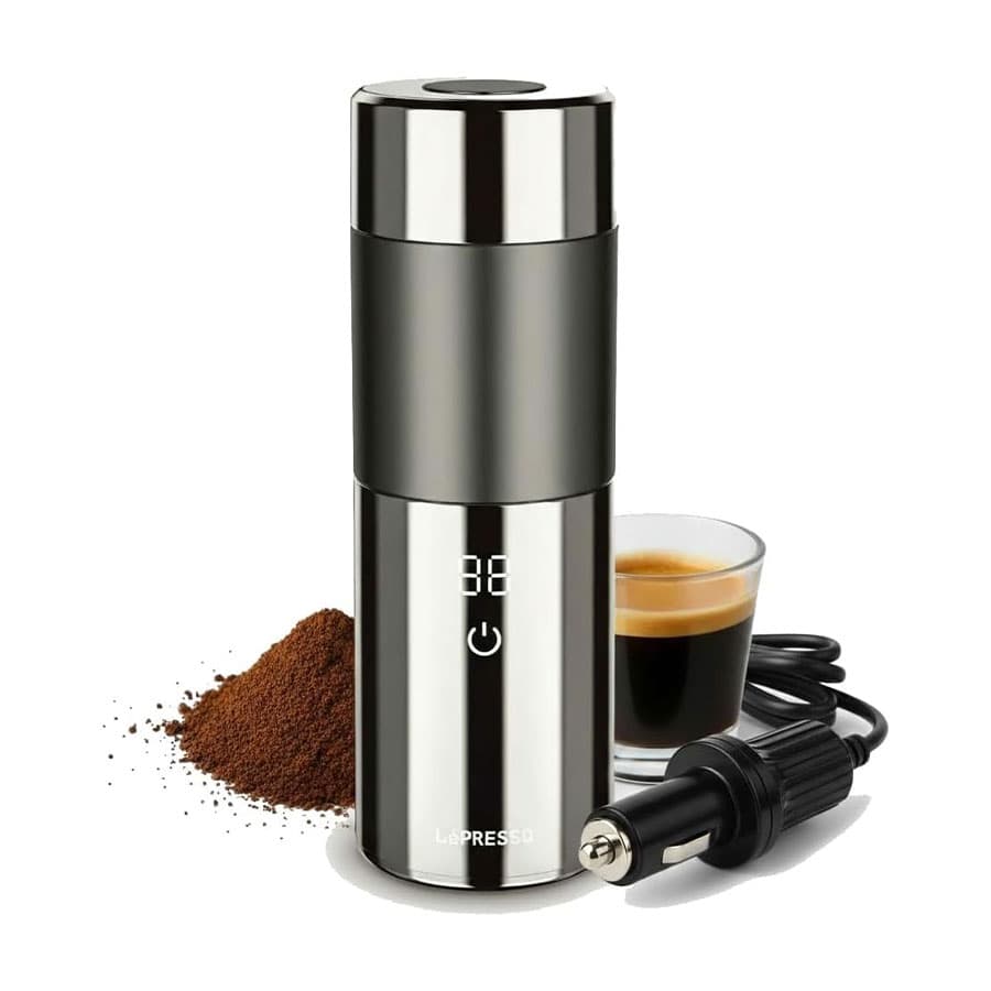قهوه ساز و کف‌ ساز شیر لپرسو LePresso Quickbrew Mini Espresso Maker with Milk Frothing Function — تصویر ۲
