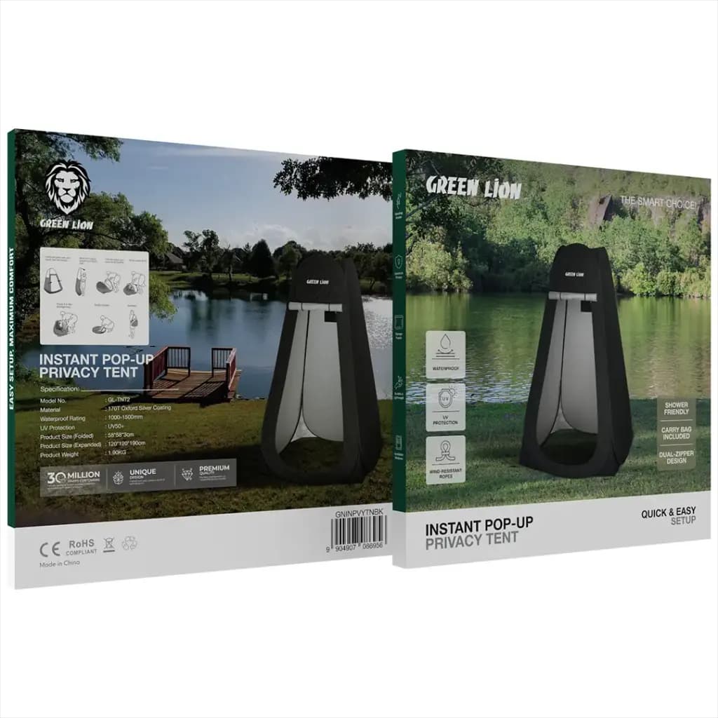 چادر مسافرتی تعویض لباس گرین لاین Green Lion Instant Pop-Up Privacy Tent — تصویر ۱۲