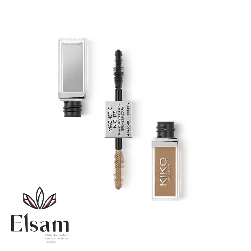 سرم و ریمل ابرو کیکو kiko magnetic nights gravity-proof eyebrow serum & mascara — تصویر ۹