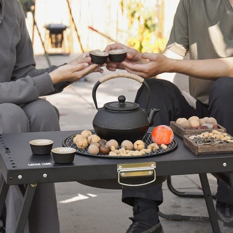 میز باربیکیو ذغالی تاشو کمپینگ گرین لاین Green Lion Portable BBQ Camping Table — تصویر ۱۱