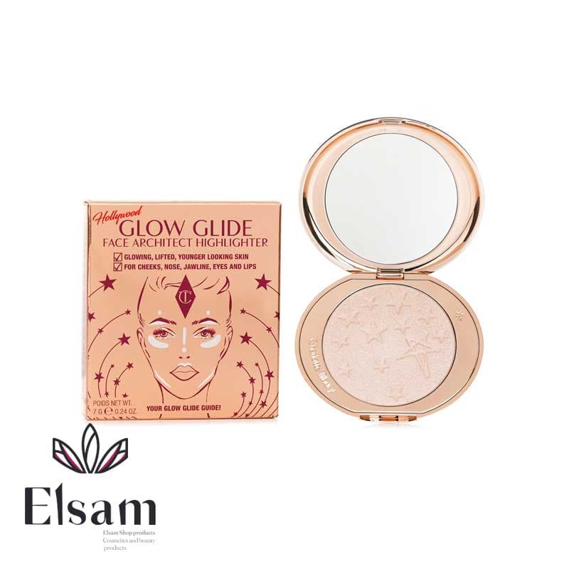هایلایتر شارلوت تیلبری charlotte tilbury glow glide face architect highlighter — تصویر ۷
