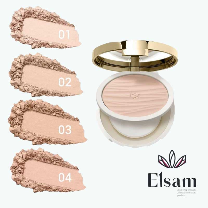 پنکک خشک و مرطوب با SPF50 کیکو میلانو kiko milano gold reflections summerproof — تصویر ۷