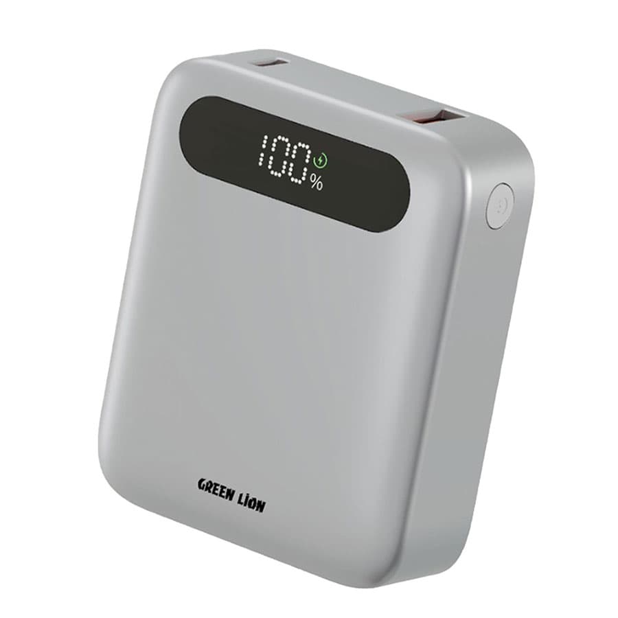 پاوربانک 10000 میلی آمپر 22.5 وات گرین لاین Green Lion Zuno 10000mAh Power Bank