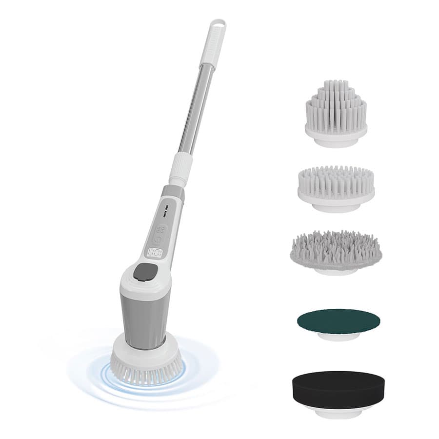 اسکرابر چرخشی 5 کاره شارژی گرین لاین Green Lion Sonic Spinner 5 in 1 Electric Spin Scrubber