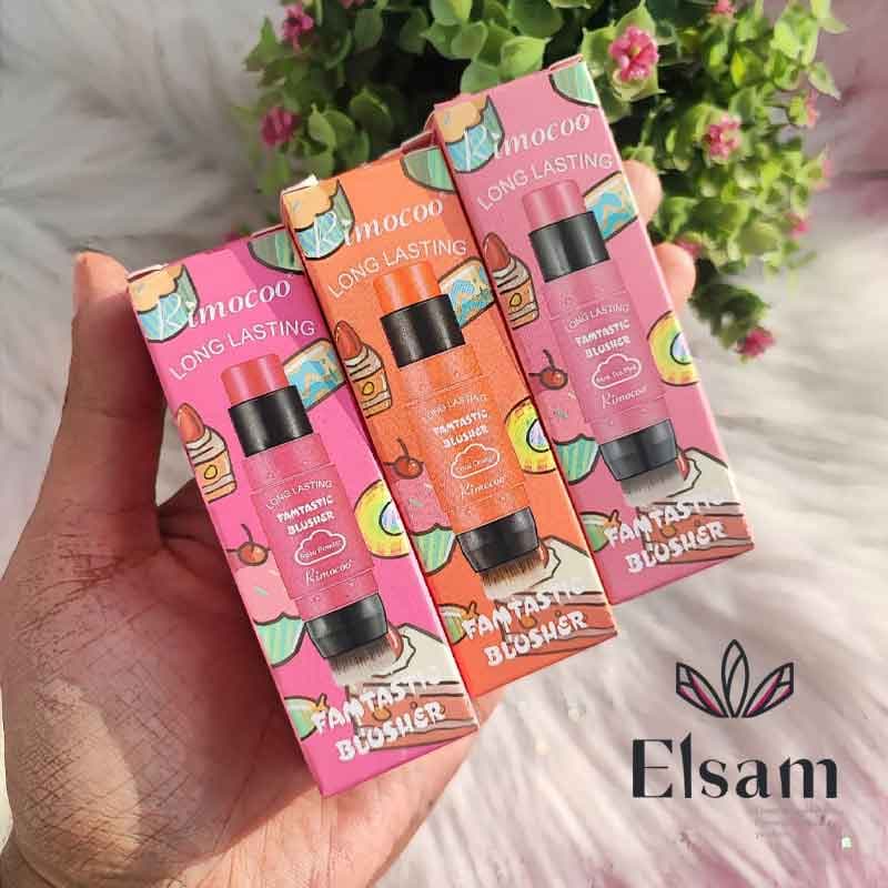 رژگونه پد دار فانتاستیک ریموکو RUBOR EN BARRA FANTASTIC TONOS SURTIDOS RIMOCO — تصویر ۷
