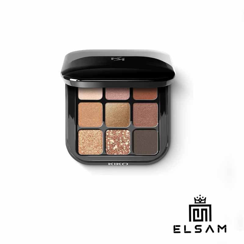 پالت سایه چشم کیکو kiko milano glamour multi finish eyeshadow palette — تصویر ۱۰