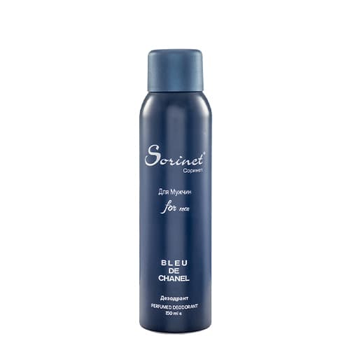 اسپری دئودورانت مردانه سورینت مدل Bleu De Chanel حجم 150 میل