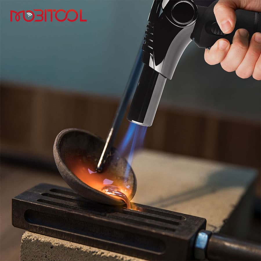 فندک اتمی ضد باد پرودو Porodo TurboFlare Rotating Flame Burner PDLFSTHRBGL — تصویر ۷
