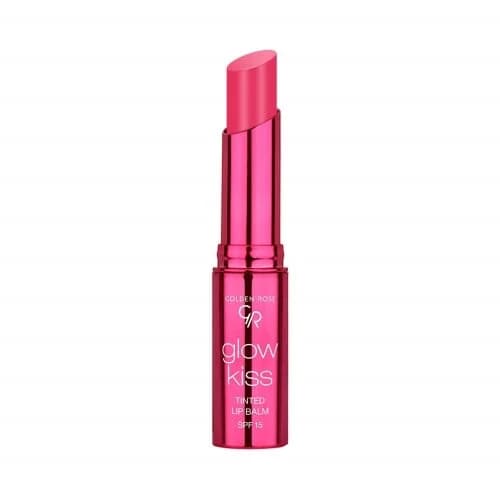 بالم لب رنگی گلو کیس Glow Kiss Tinted Lip Balm Spf15 گلدن رز — تصویر ۸
