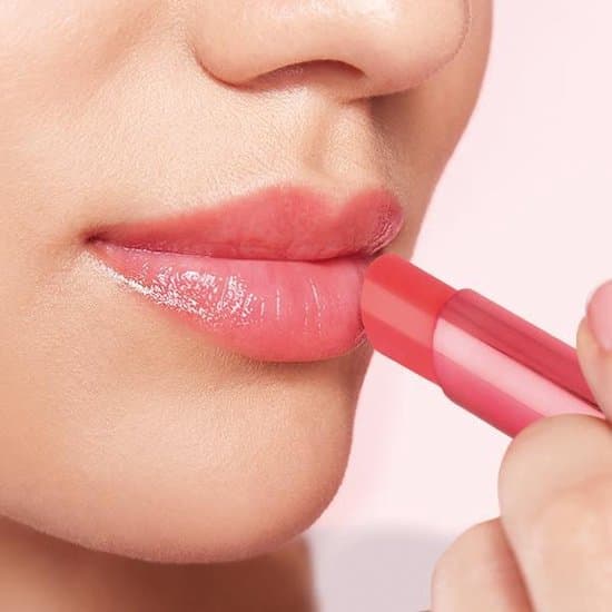 بالم لب رنگی گلو کیس Glow Kiss Tinted Lip Balm Spf15 گلدن رز — تصویر ۶