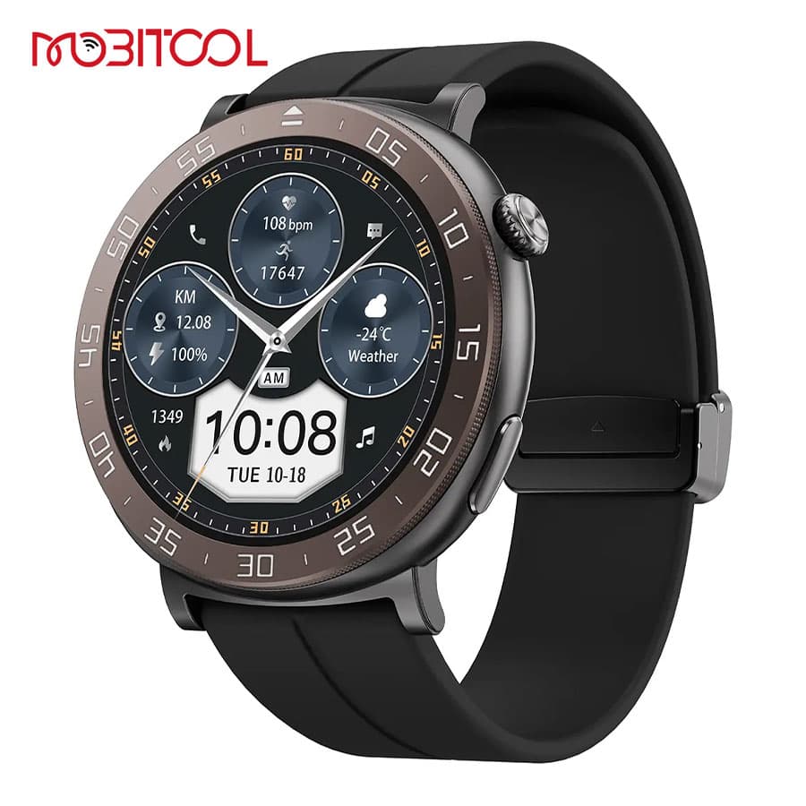 ساعت هوشمند پرودو Porodo Salud Smart Watch 1.43″ Screen Display PDSWT67 — تصویر ۳