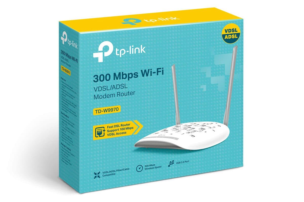 مودم تی پی لینک VDSL/ADSL TD-W9970 300Mbps Wireless Router کد 7534