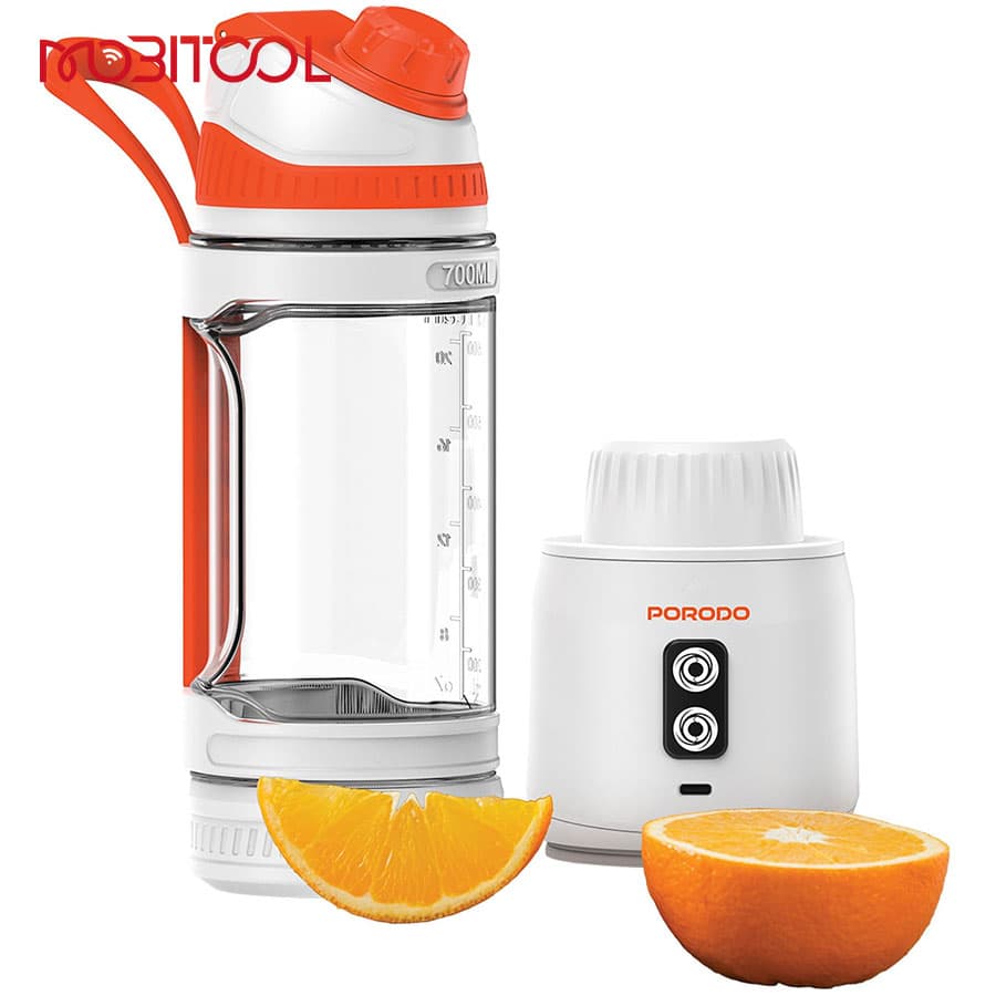 مخلوط کن شارژی 240 وات پرودو Porodo Nutrimix Dual-Spin Blender PDBLNDR240 — تصویر ۵