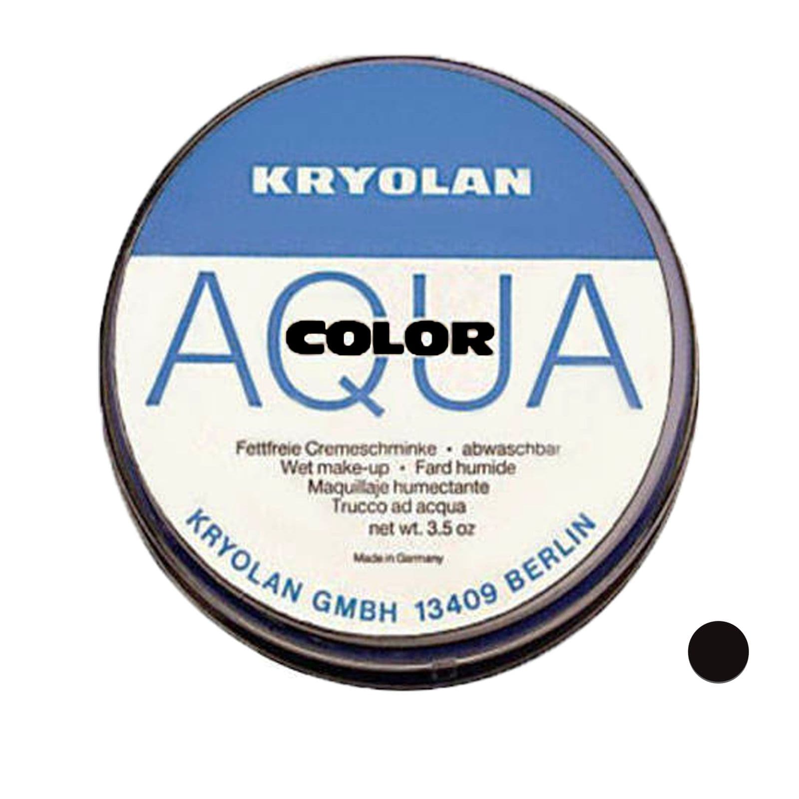 خط چشم و ابرو کریولان مدل AQUA شماره 070 مشکی