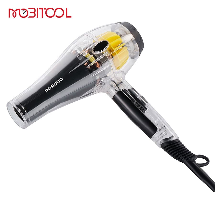سشوار کریستالی 2000 وات پرودو Porodo Crystal Shell Hair Dryer PD-LFST106 — تصویر ۳