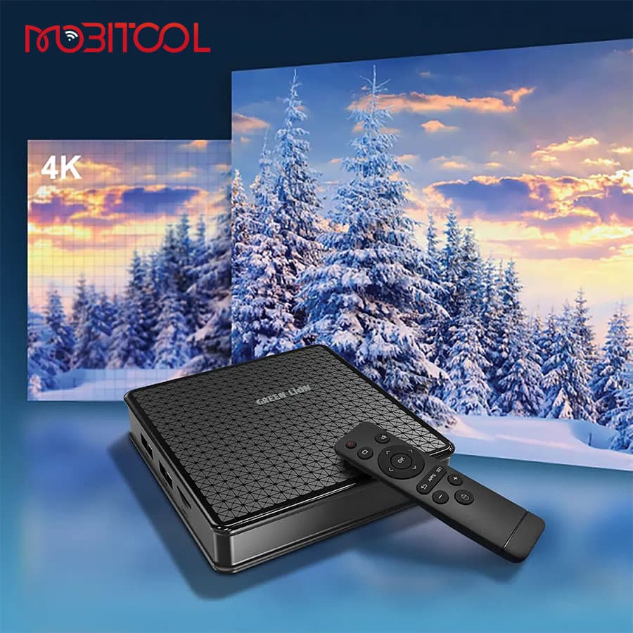 اندروید باکس 4K گرین لاین Green Lion Android TV Box 4K with Remote Control — تصویر ۸