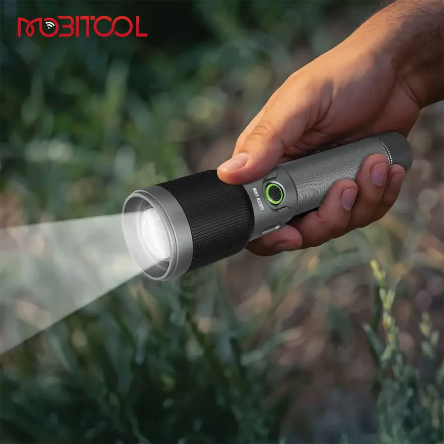چراغ قوه شارژی پرنور گرین لاین Green Lion Ranger Portable LED Torch — تصویر ۳