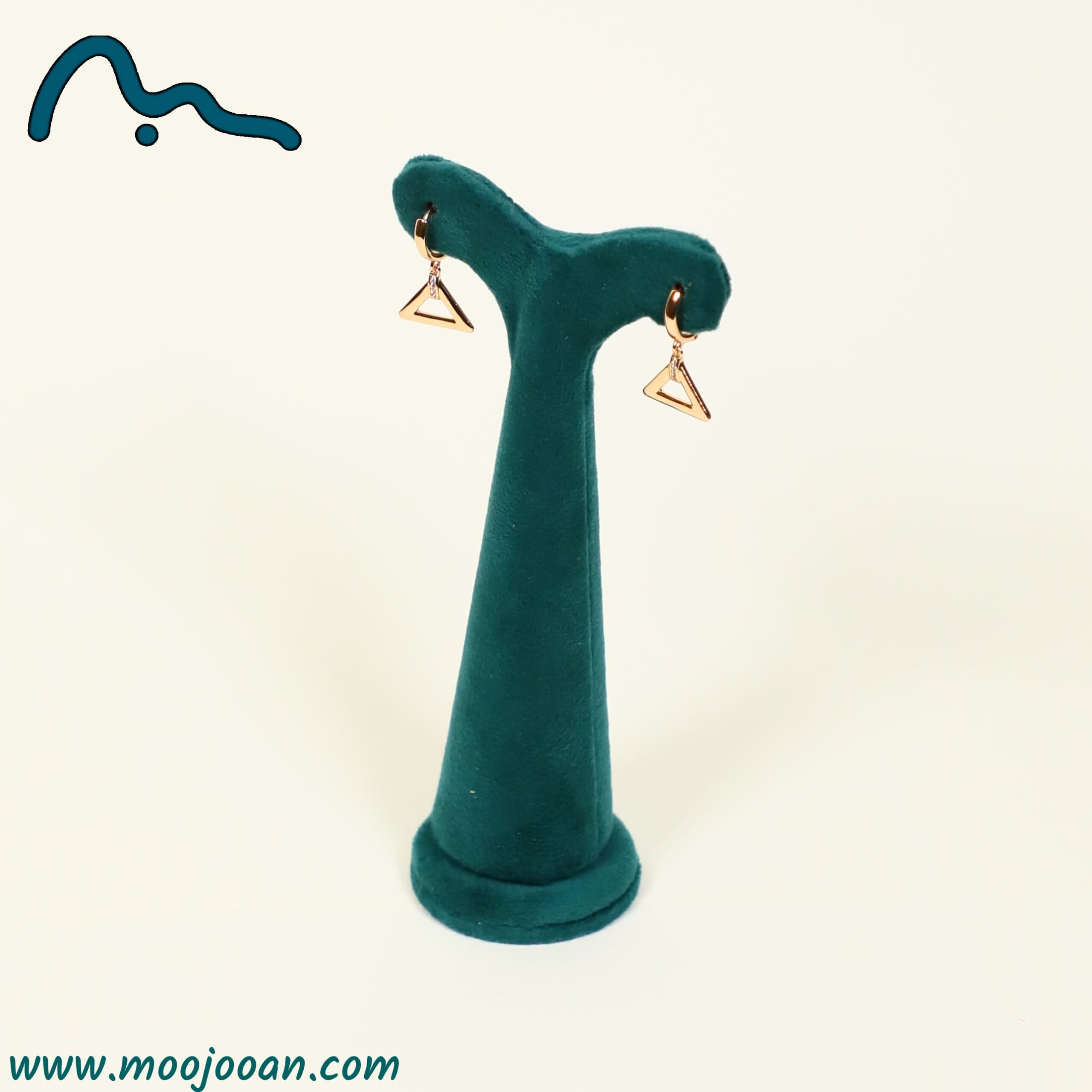 گوشواره مثلث توخالی ژوپینگ — تصویر ۴