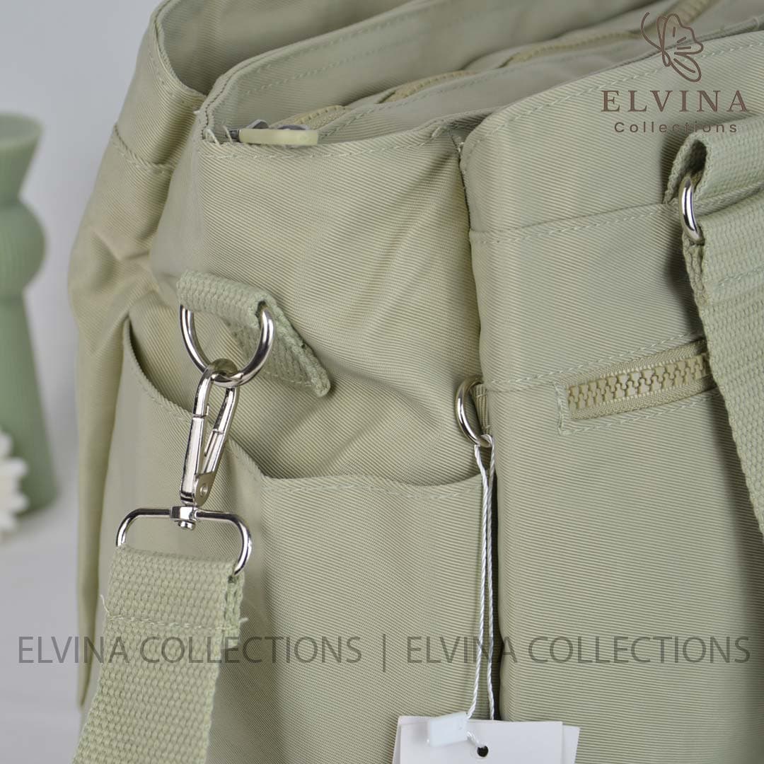کیف بزرگ 3جیب دستی دوشی مریلا برند Clothbag اداری دانشجویی روزمره — تصویر ۸
