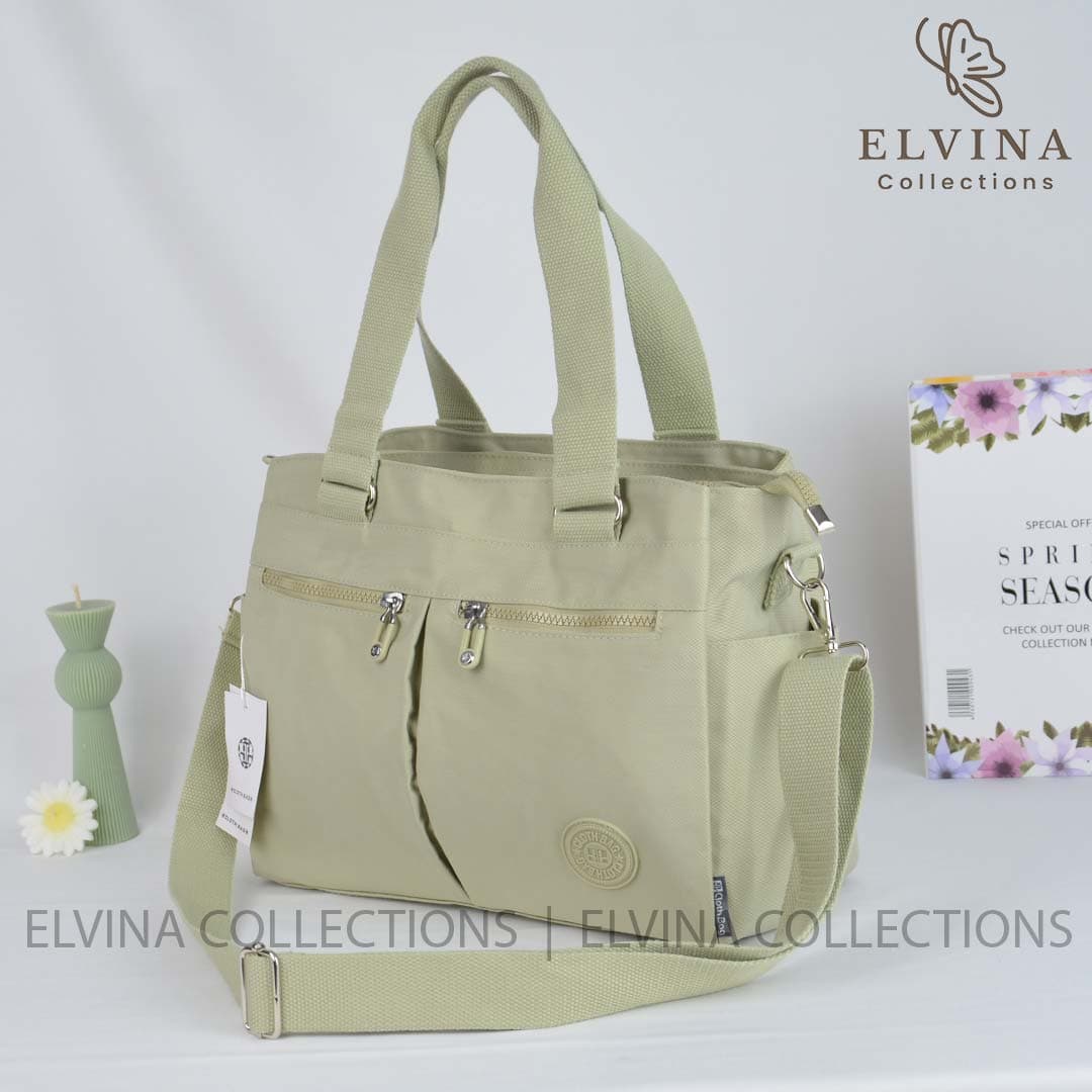 کیف بزرگ 3جیب دستی دوشی مریلا برند Clothbag اداری دانشجویی روزمره — تصویر ۷