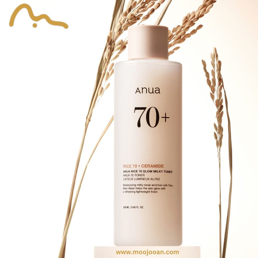 تونر روشن کننده و آبرسان برنج آنوا Anua Rice 70 — تصویر ۸