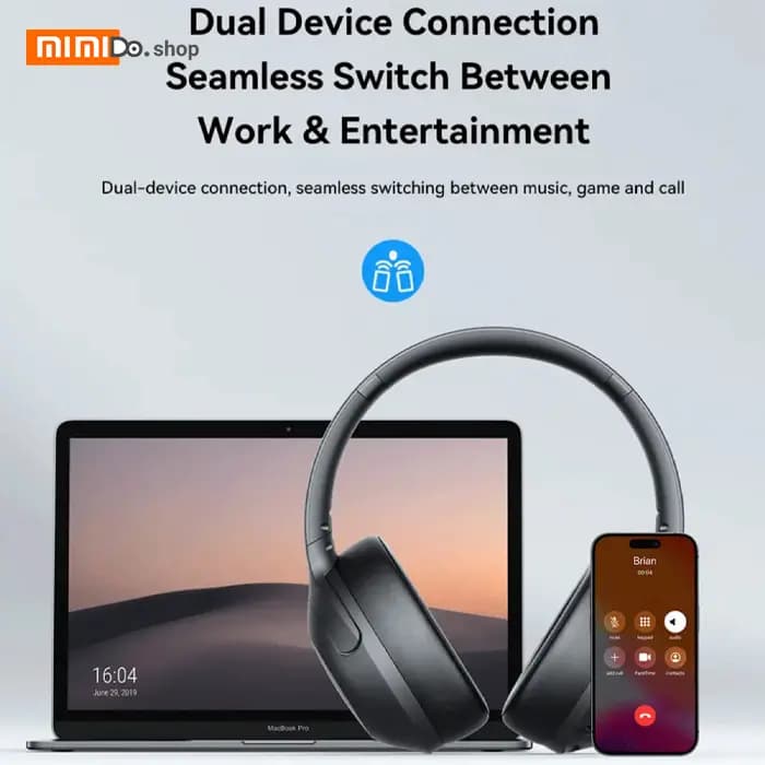 هدفون بلوتوثی جویروم Joyroom JR-JH2 — تصویر ۷